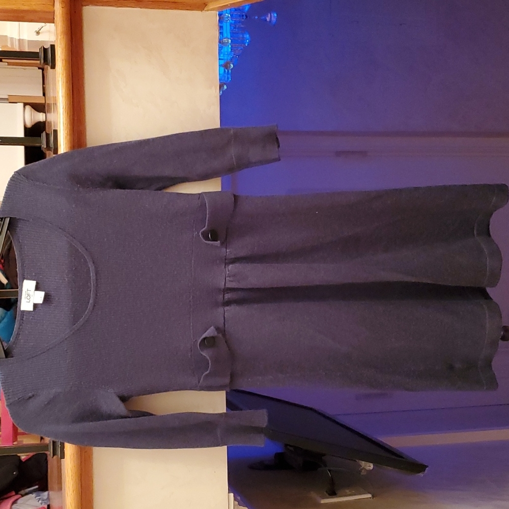 Cute navy fall/winter dress